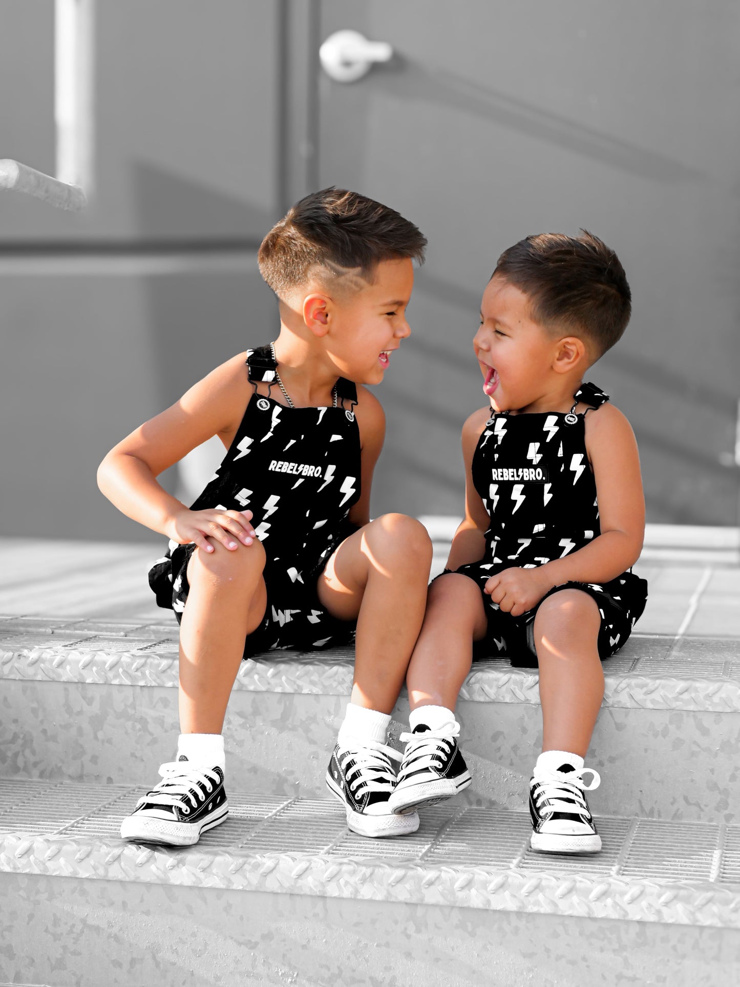 Cut Off Overalls in Jagger