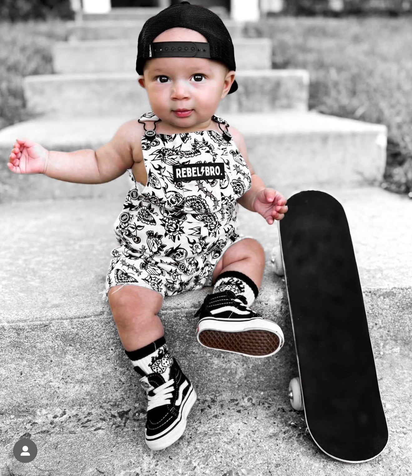 Cut Off Overalls in Bad Boy