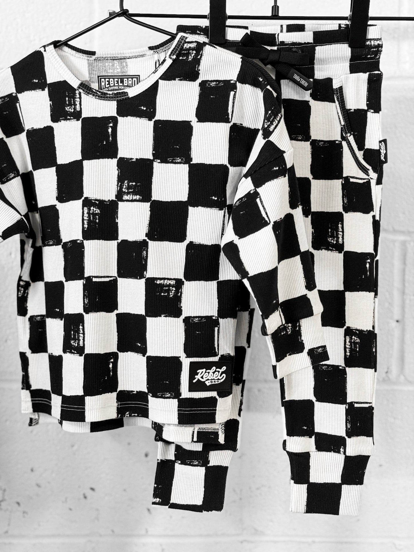 Organic Ribbed Set in Vintage Venice