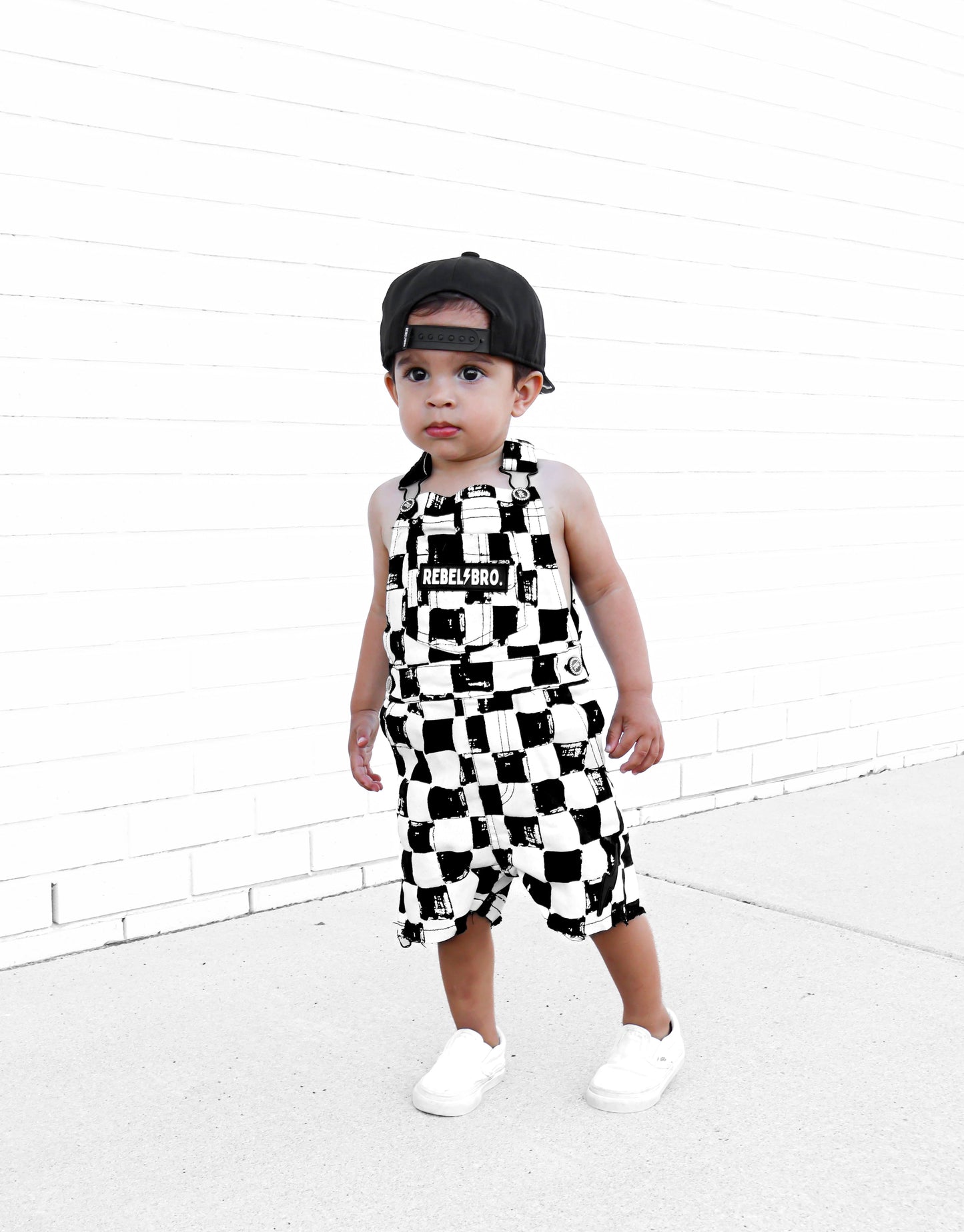 Cut Off Overalls in Vintage Venice