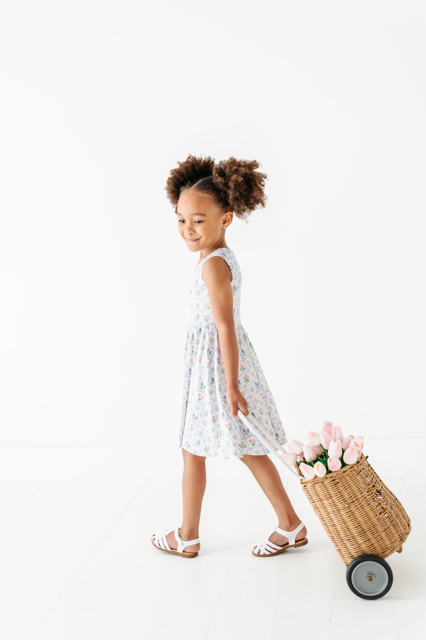 BLUE BOUQUETS | BAMBOO DRESS
