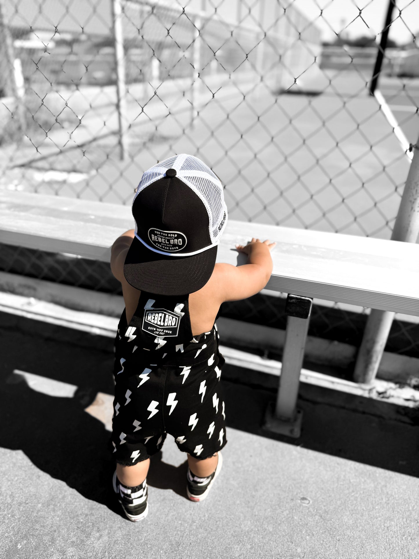 Cut Off Overalls in Jagger