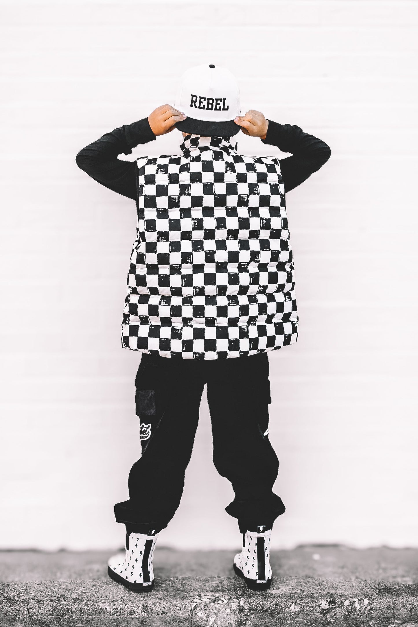 Reversible Puffer Vest in Vintage Venice