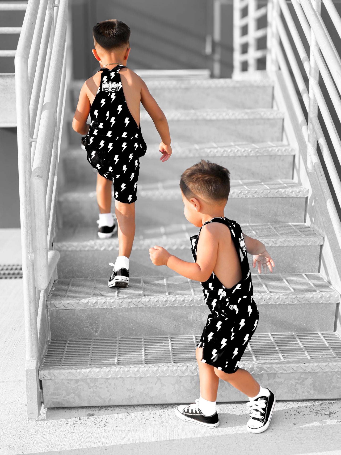 Cut Off Overalls in Jagger