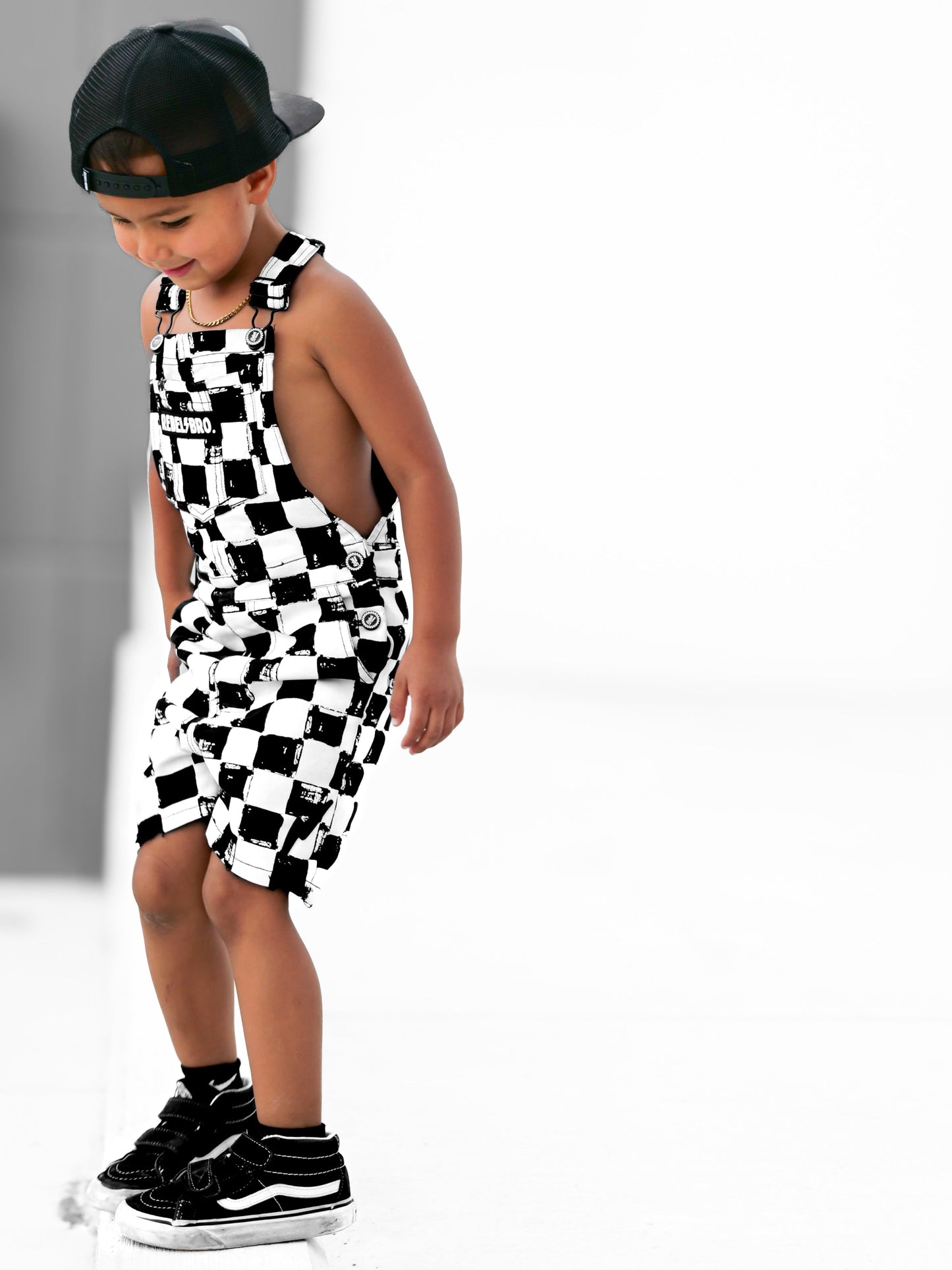 Cut Off Overalls in Vintage Venice