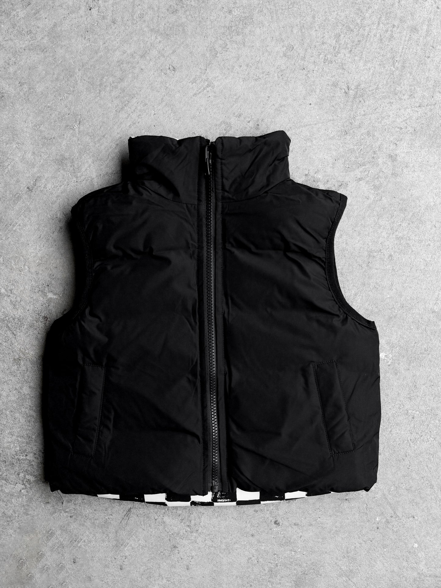 Reversible Puffer Vest in Vintage Venice