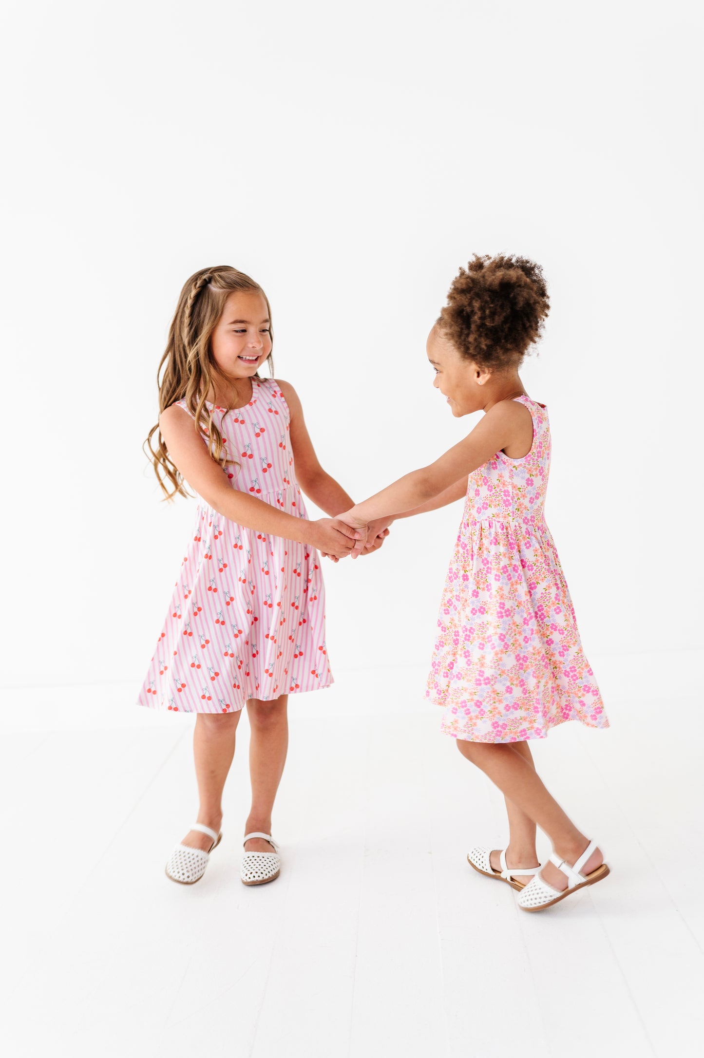 CHERRY STRIPE | BAMBOO DRESS
