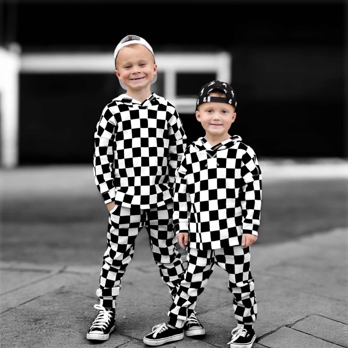 Waffle Set in Venice