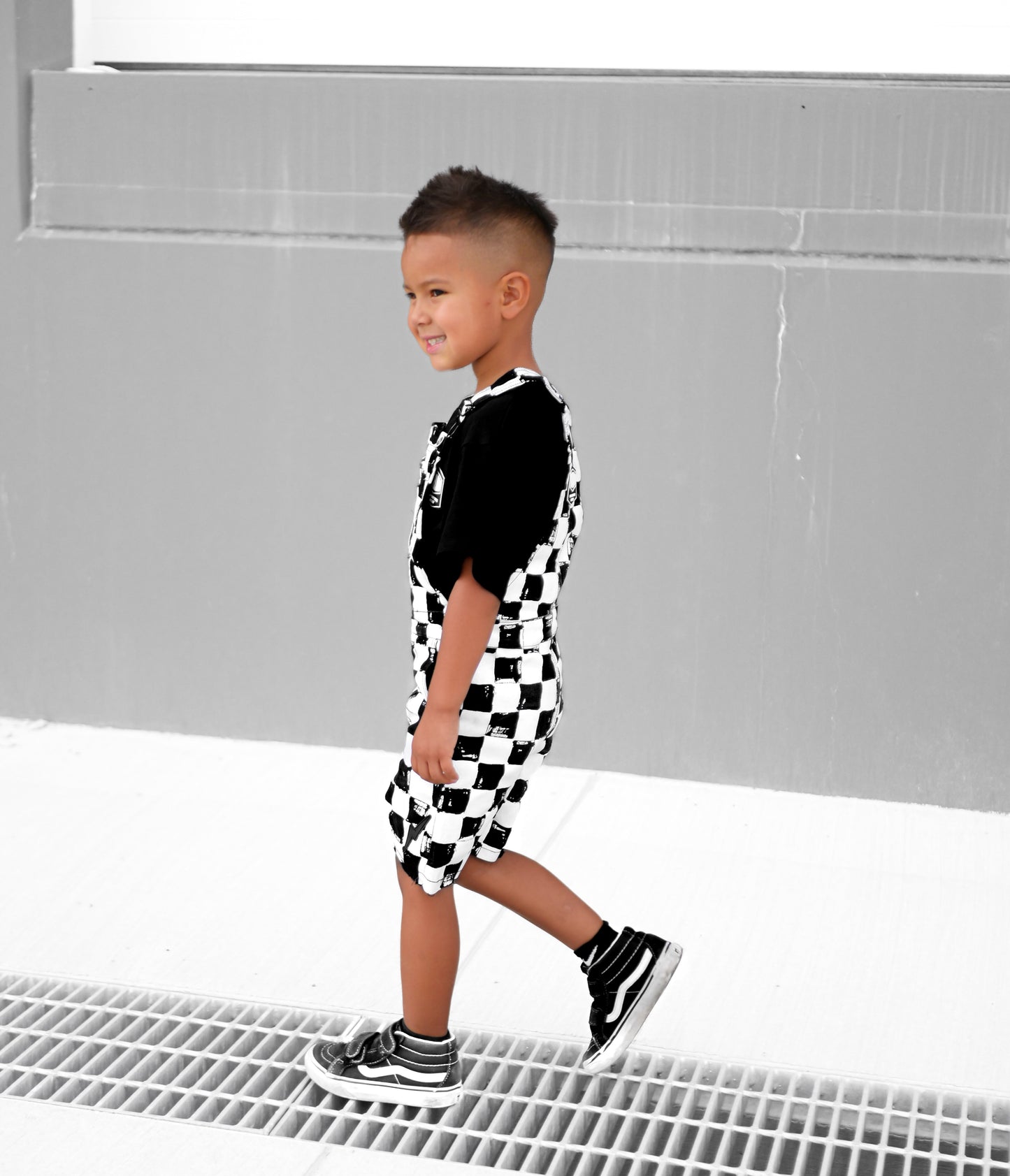 Cut Off Overalls in Vintage Venice