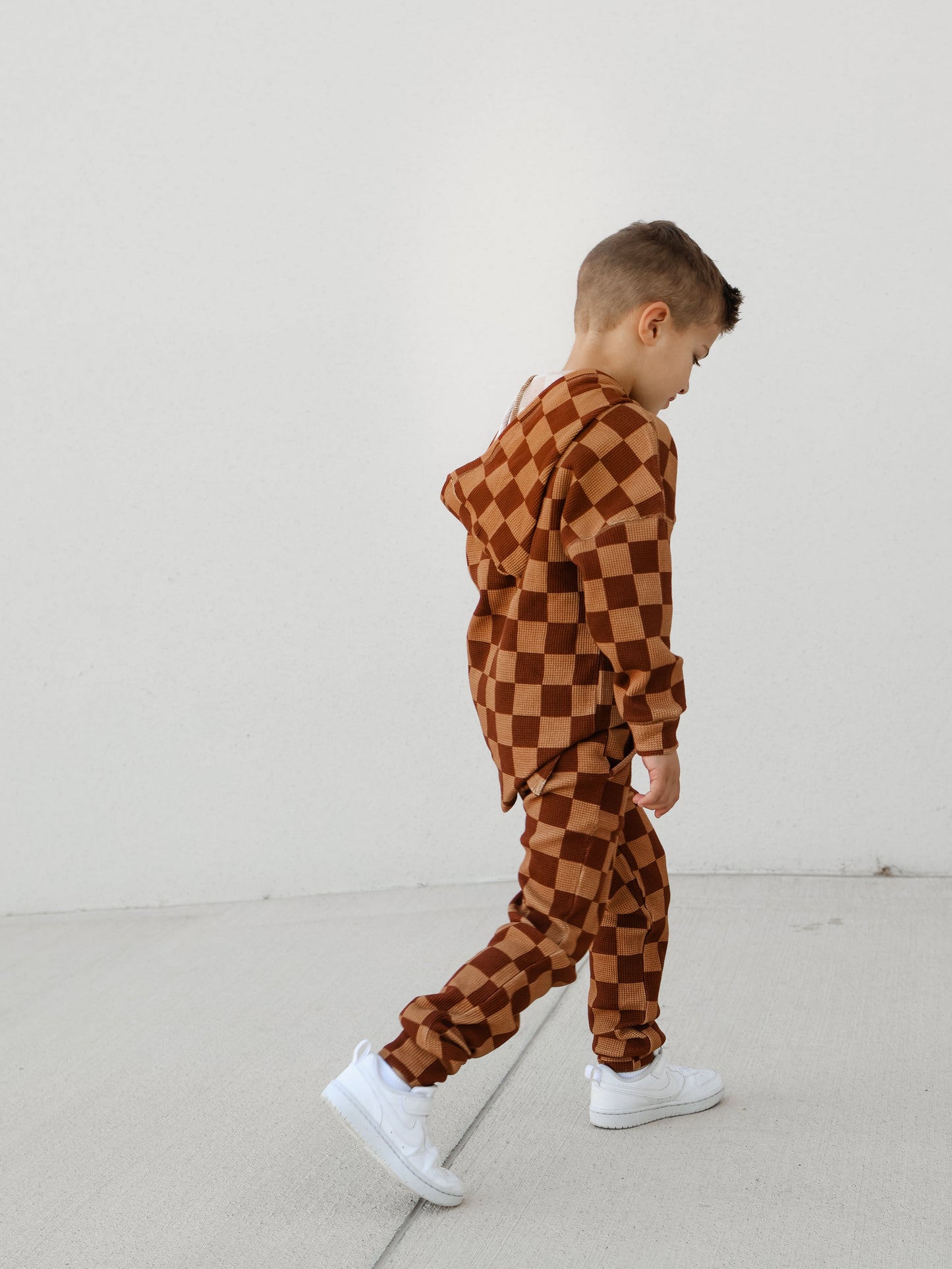 Waffle Set in Spiced Cider + Mocha