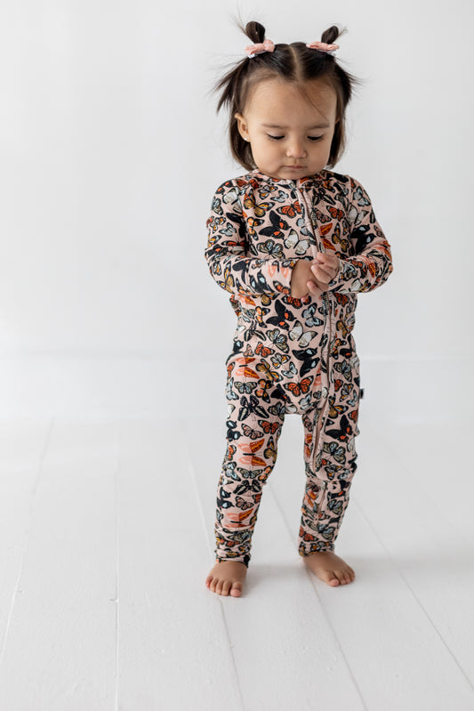 MONARCH | ZIP ROMPER