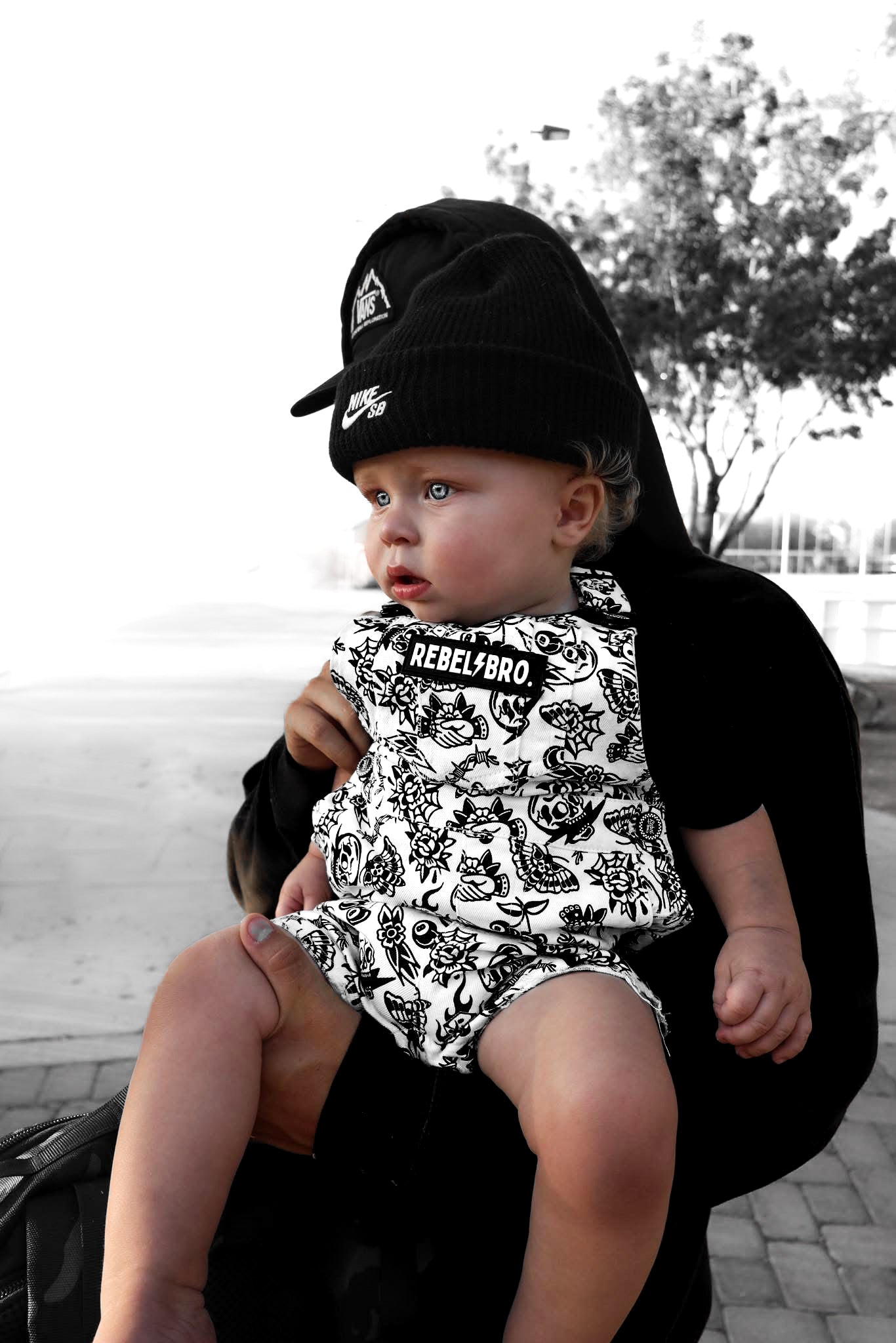 Cut Off Overalls in Bad Boy