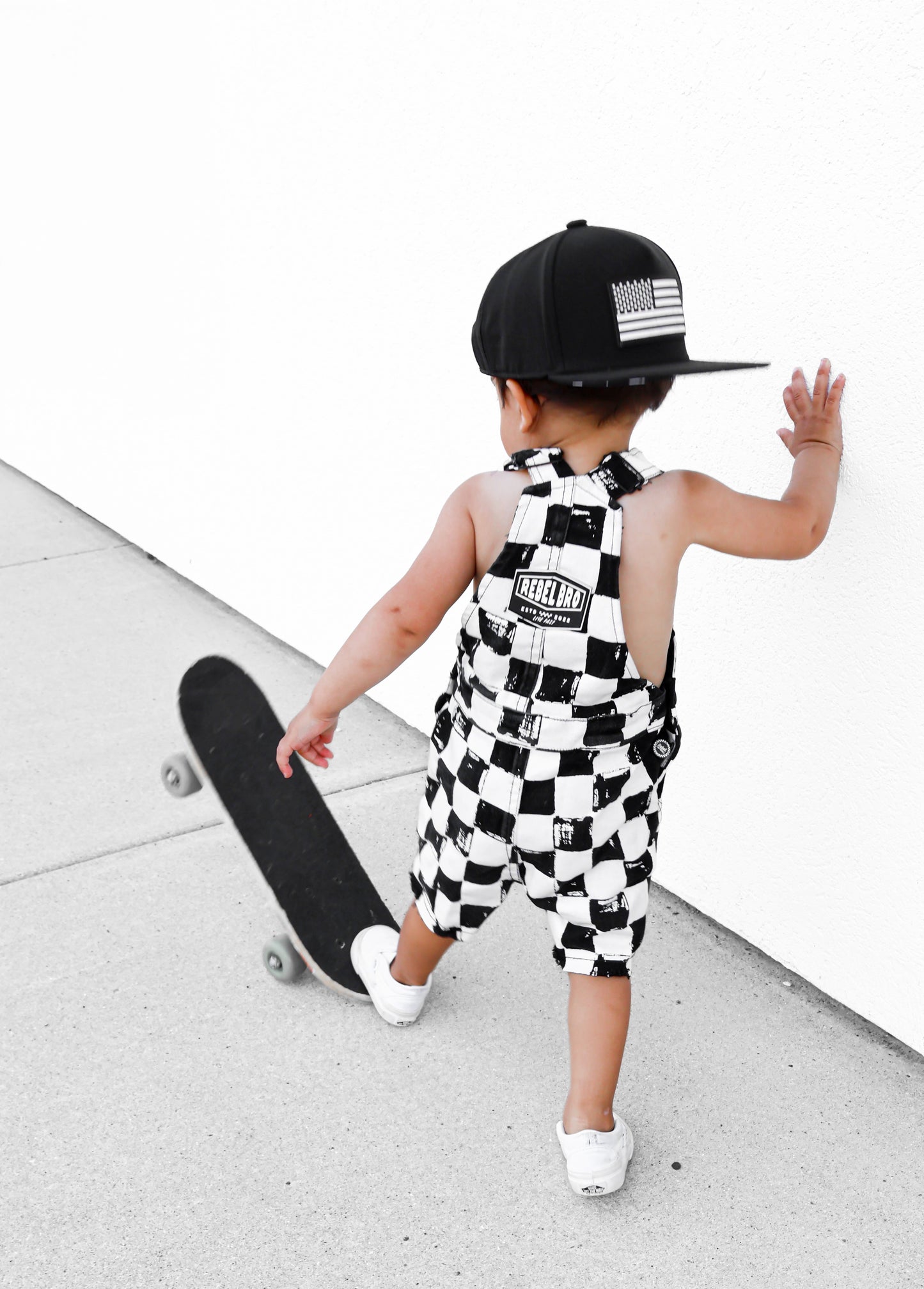 Cut Off Overalls in Vintage Venice