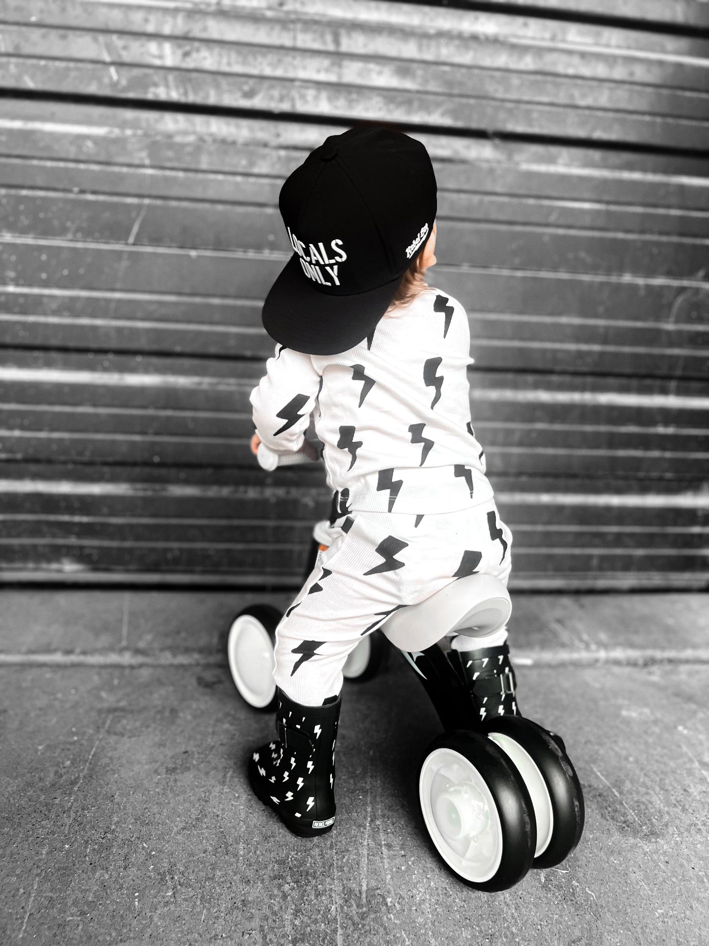 Organic Ribbed Set in Bowie