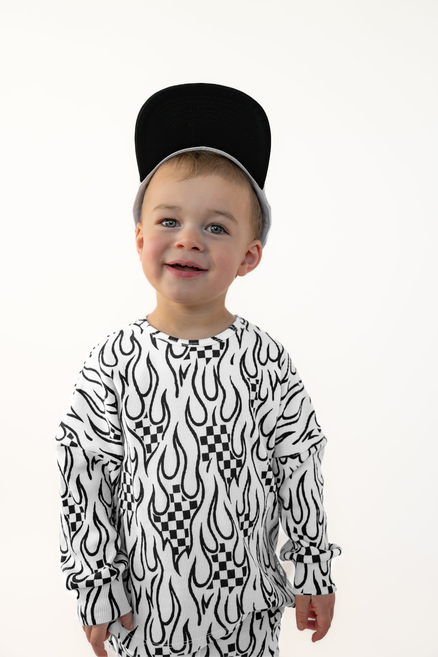 Organic Ribbed Set in Full Throttle