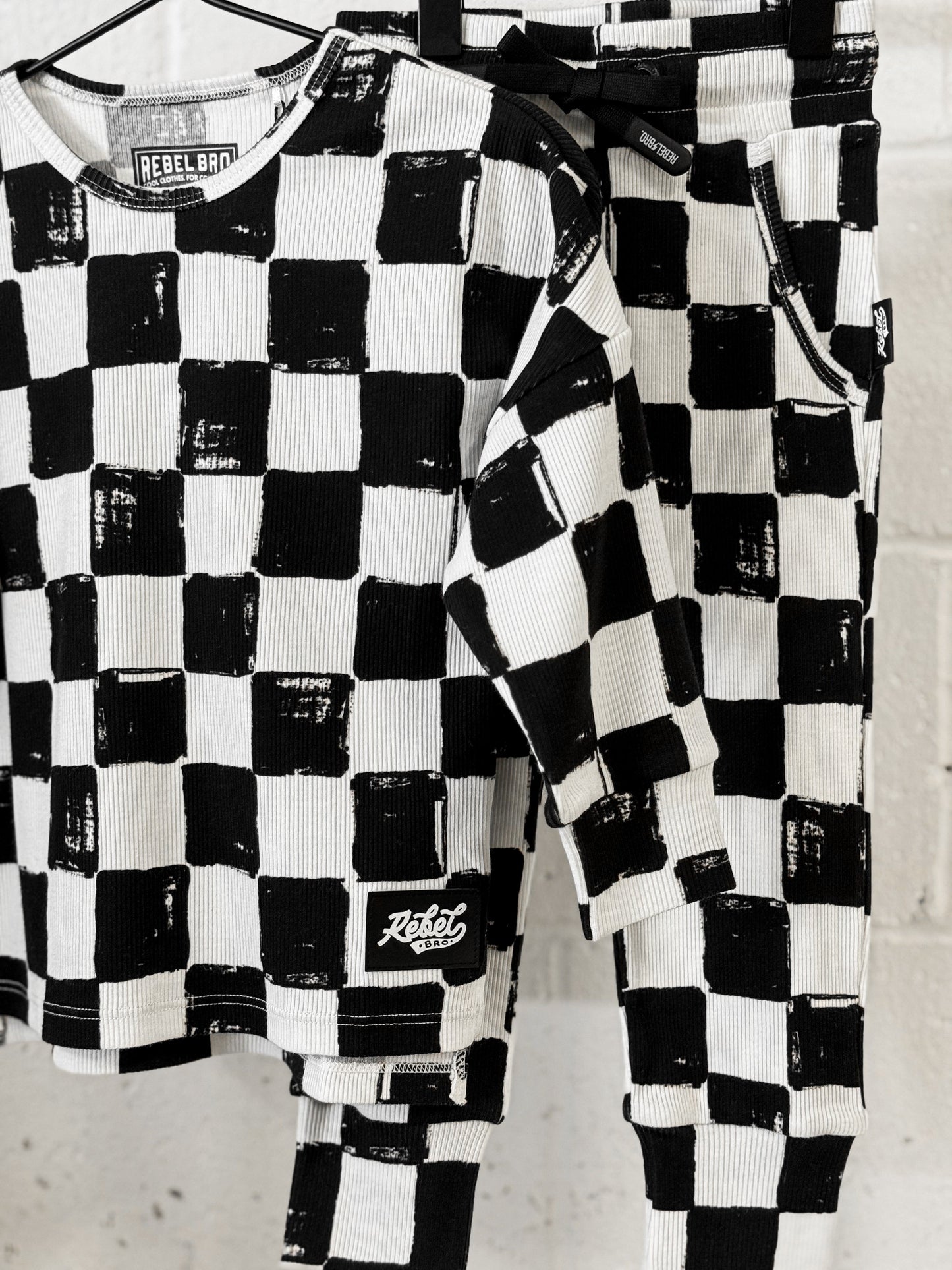 Organic Ribbed Set in Vintage Venice