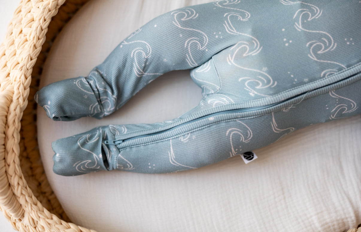MAKE WAVES | ZIP ROMPER