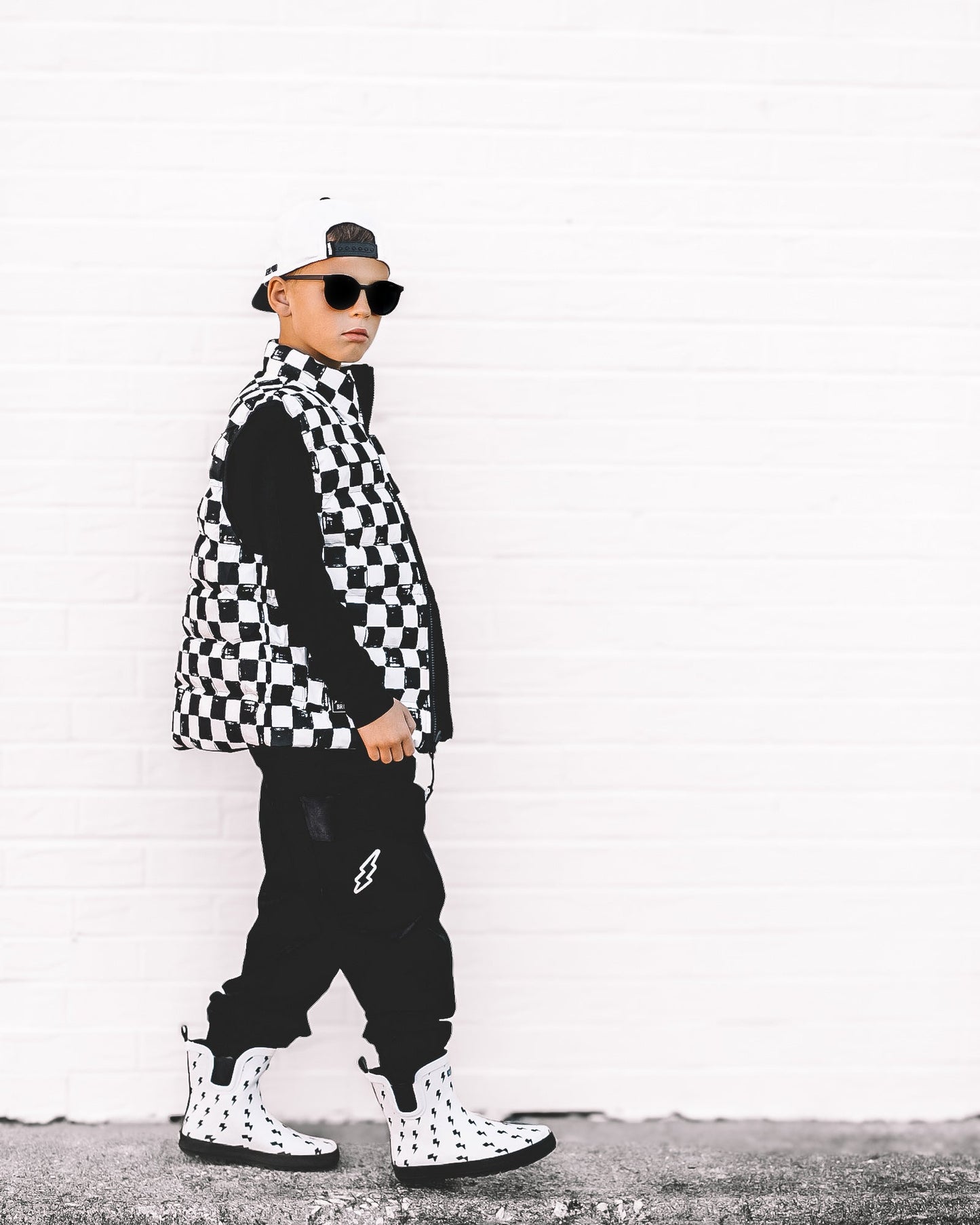 Reversible Puffer Vest in Vintage Venice