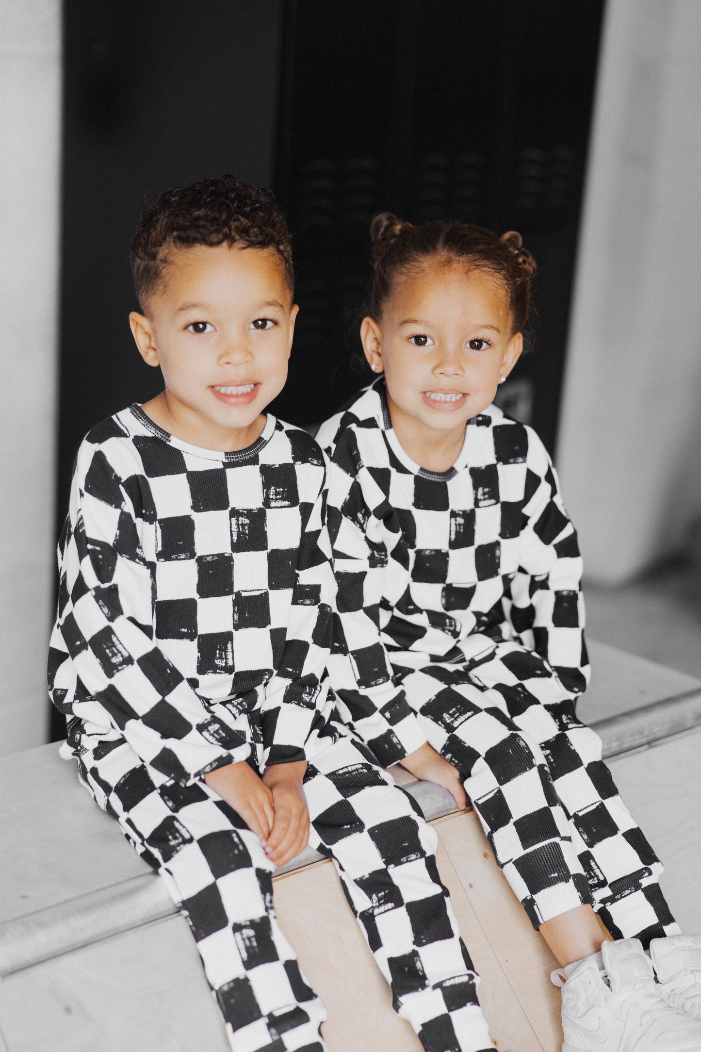 Organic Ribbed Set in Vintage Venice