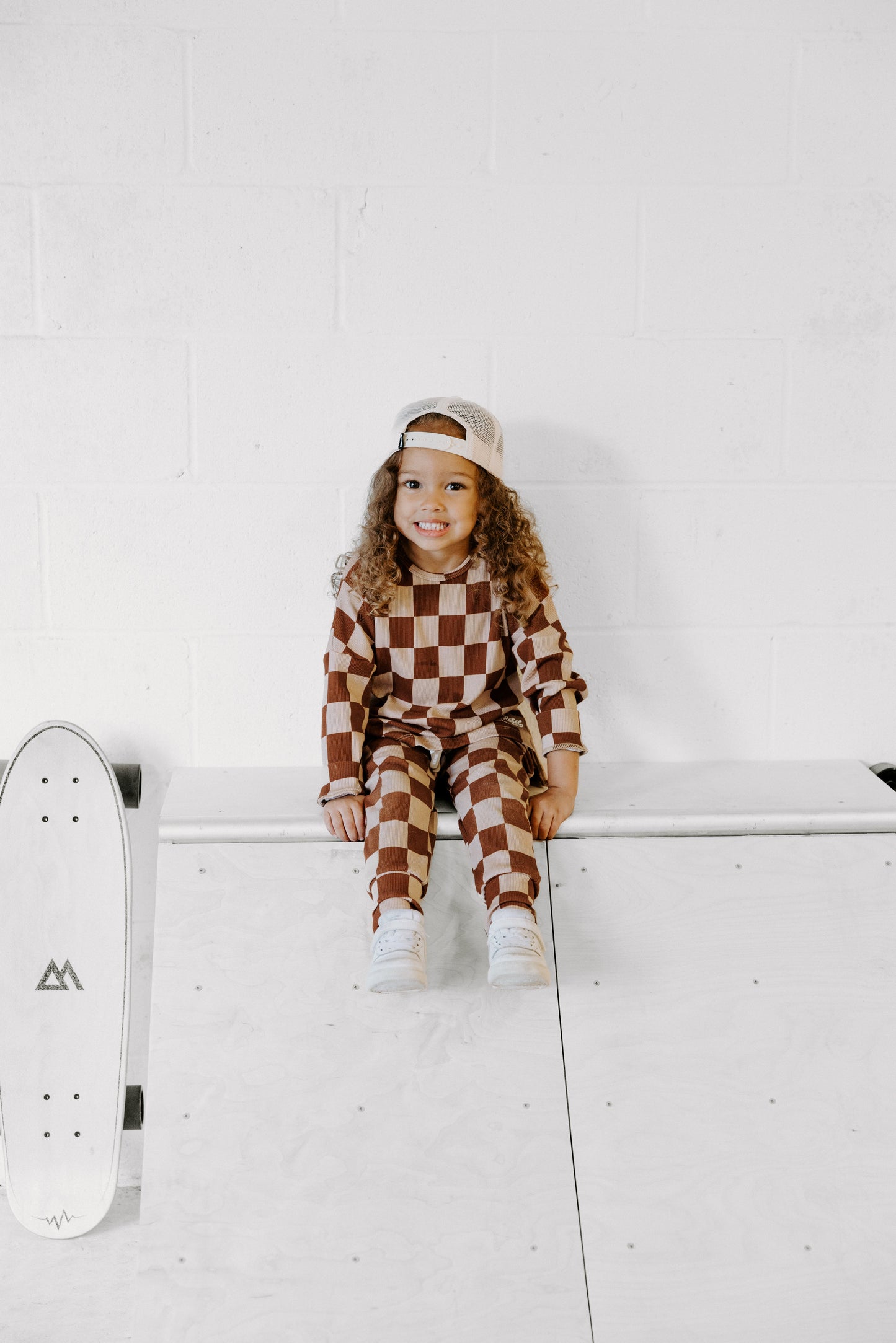 Organic Ribbed Set in Spiced Cider + Graham