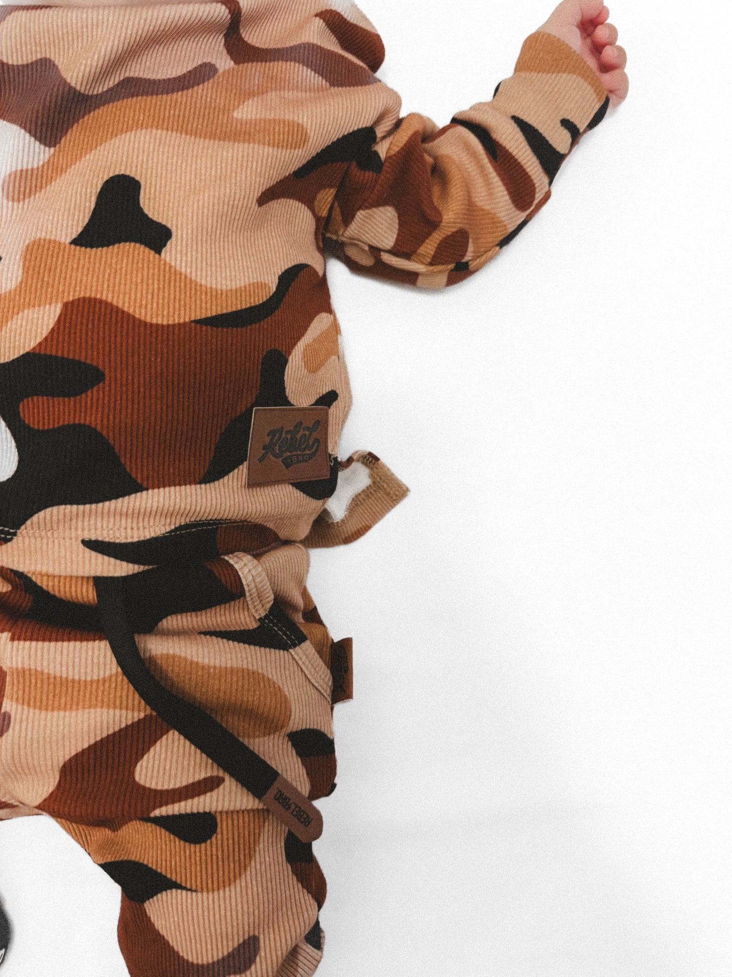 Organic Ribbed Set in Ranger