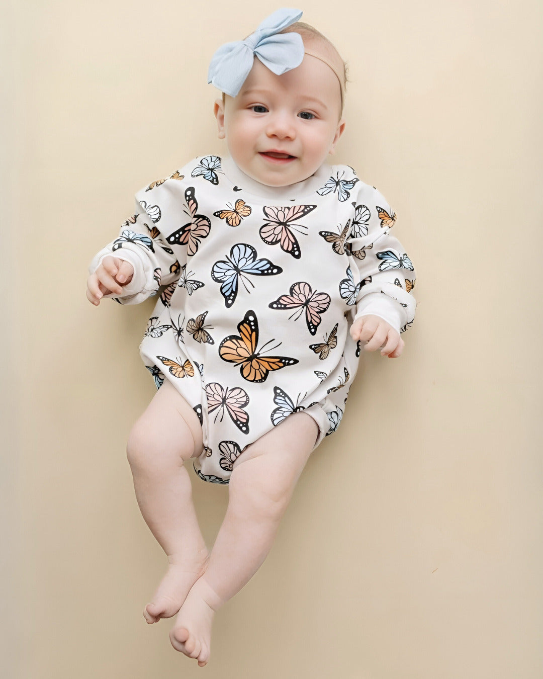 Bubble Romper | Butterflies