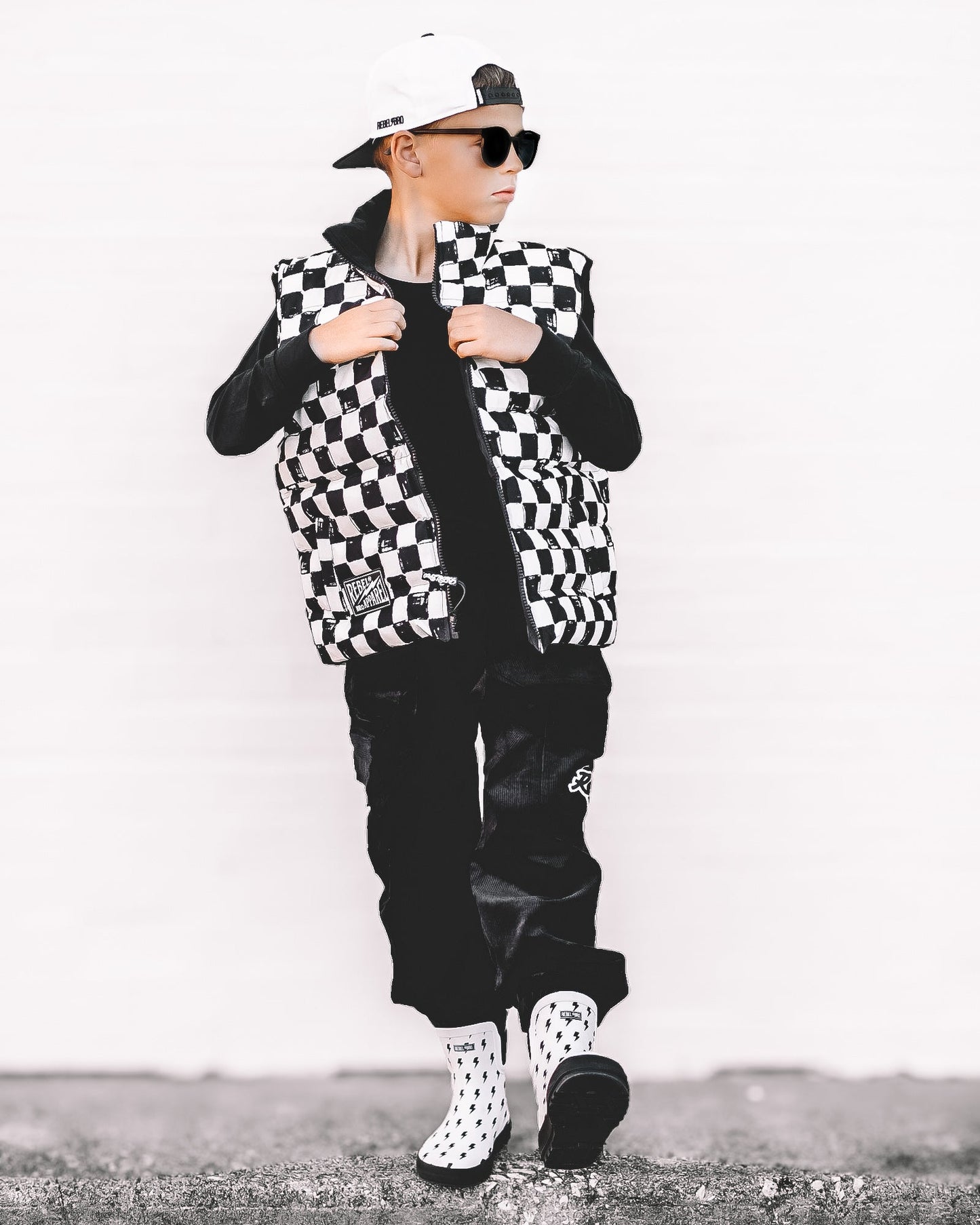 Reversible Puffer Vest in Vintage Venice