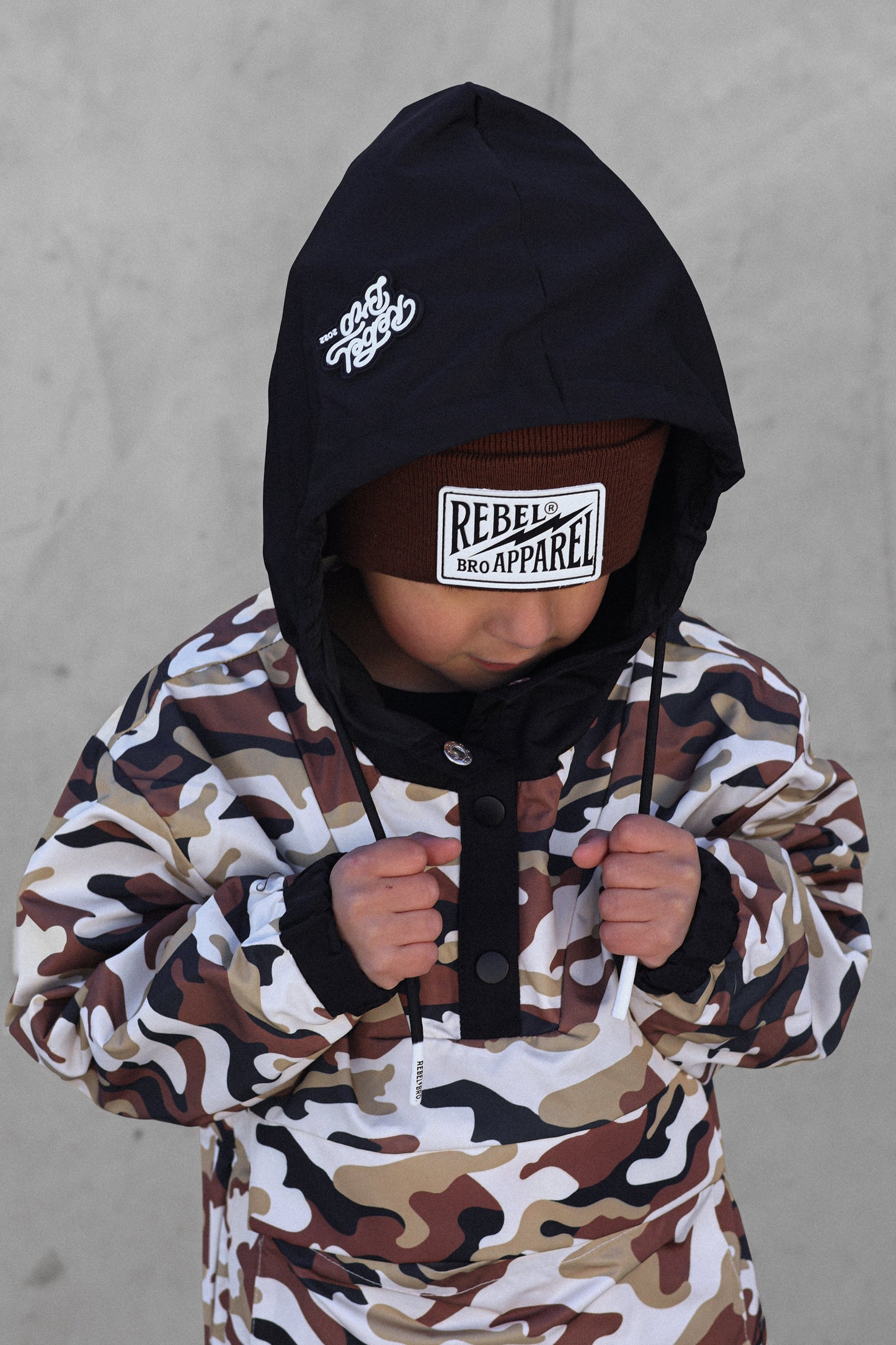 Pullover Windbreaker in Ranger