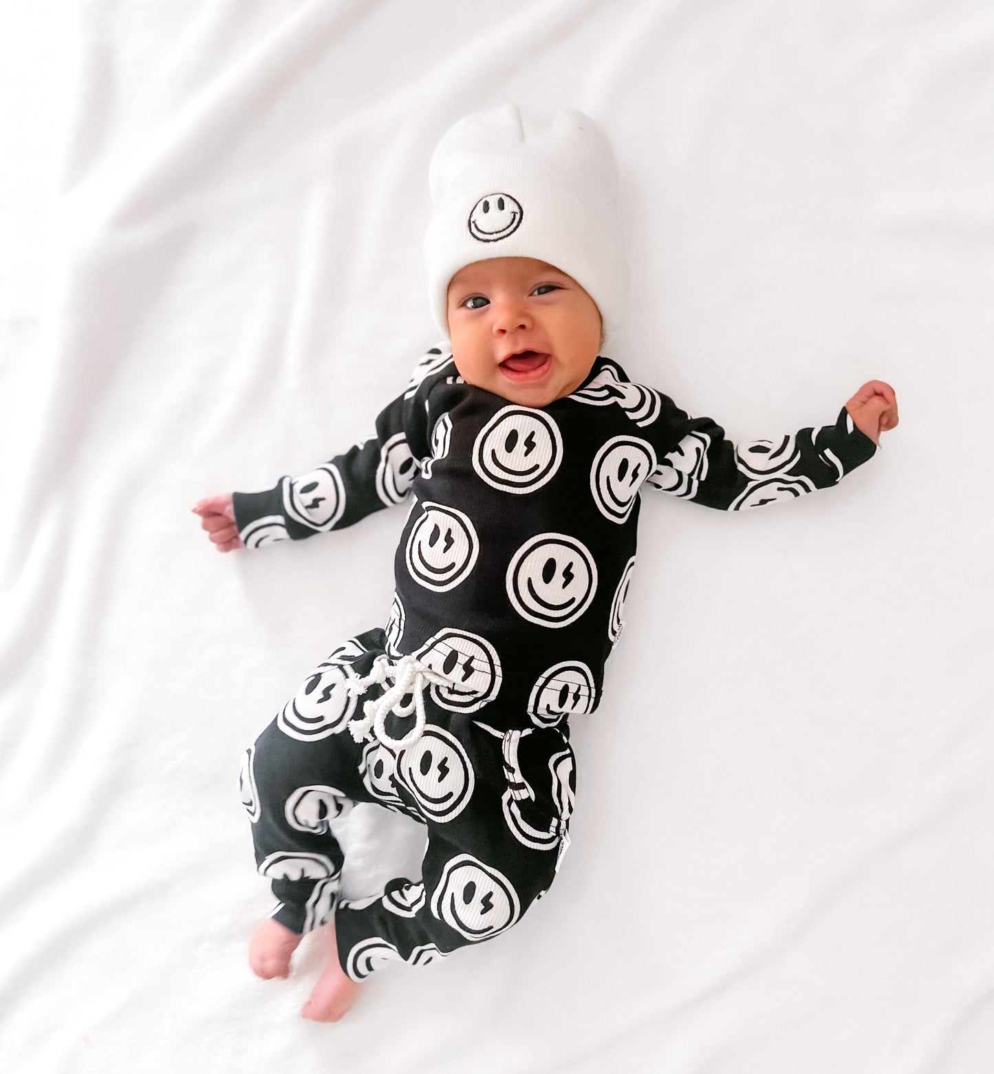 Organic Ribbed Set in Mr. Brightside