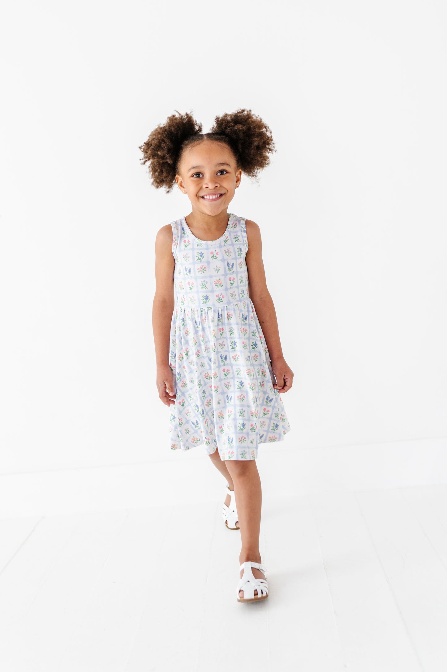 BLUE BOUQUETS | BAMBOO DRESS