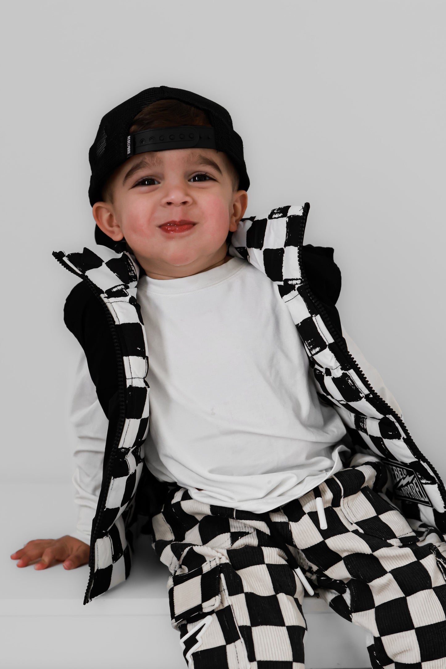 Reversible Puffer Vest in Vintage Venice