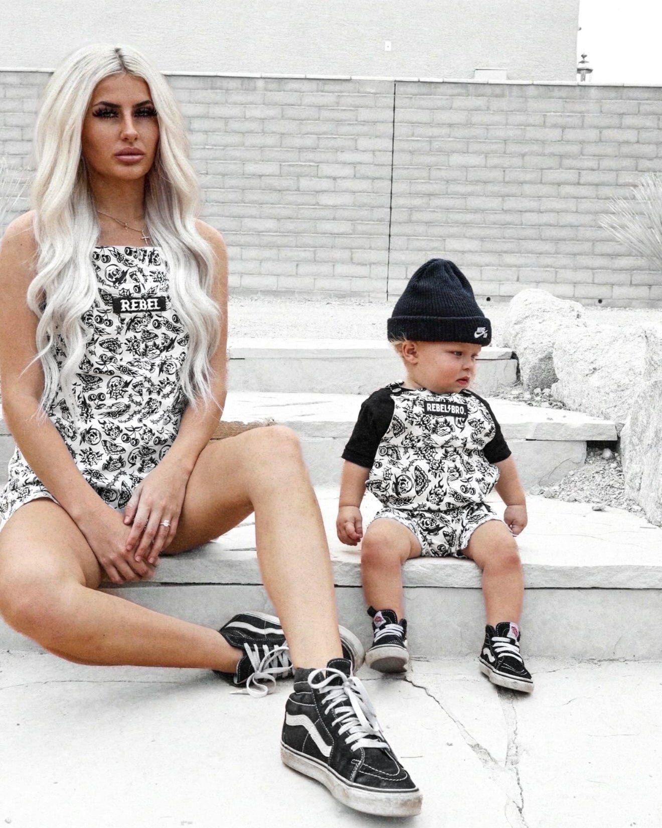 Cut Off Overalls in Bad Boy