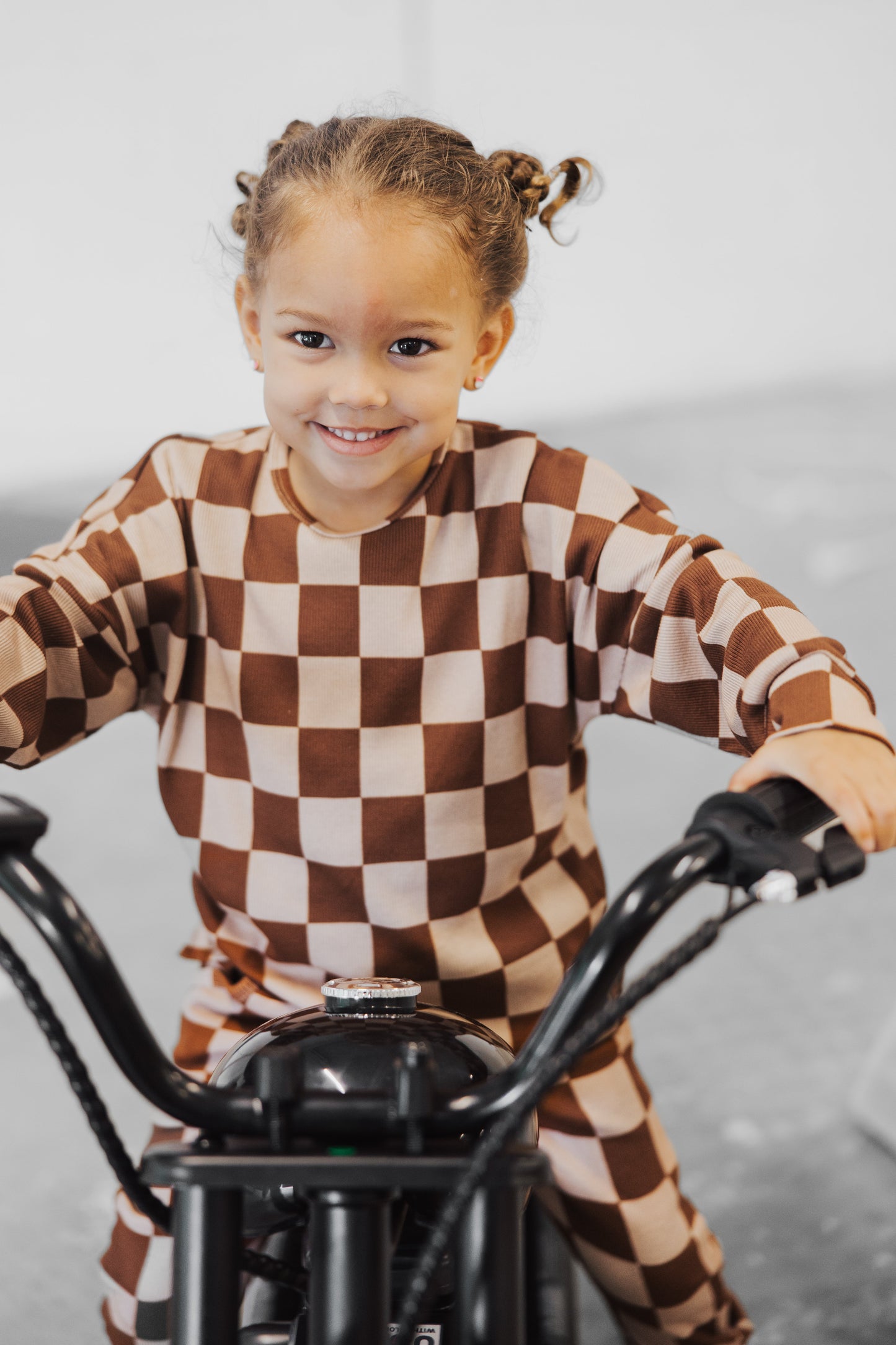 Organic Ribbed Set in Spiced Cider + Graham