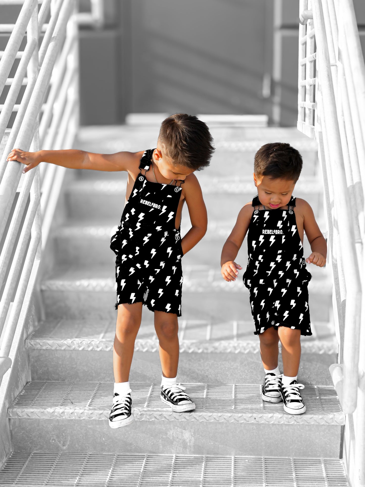 Cut Off Overalls in Jagger