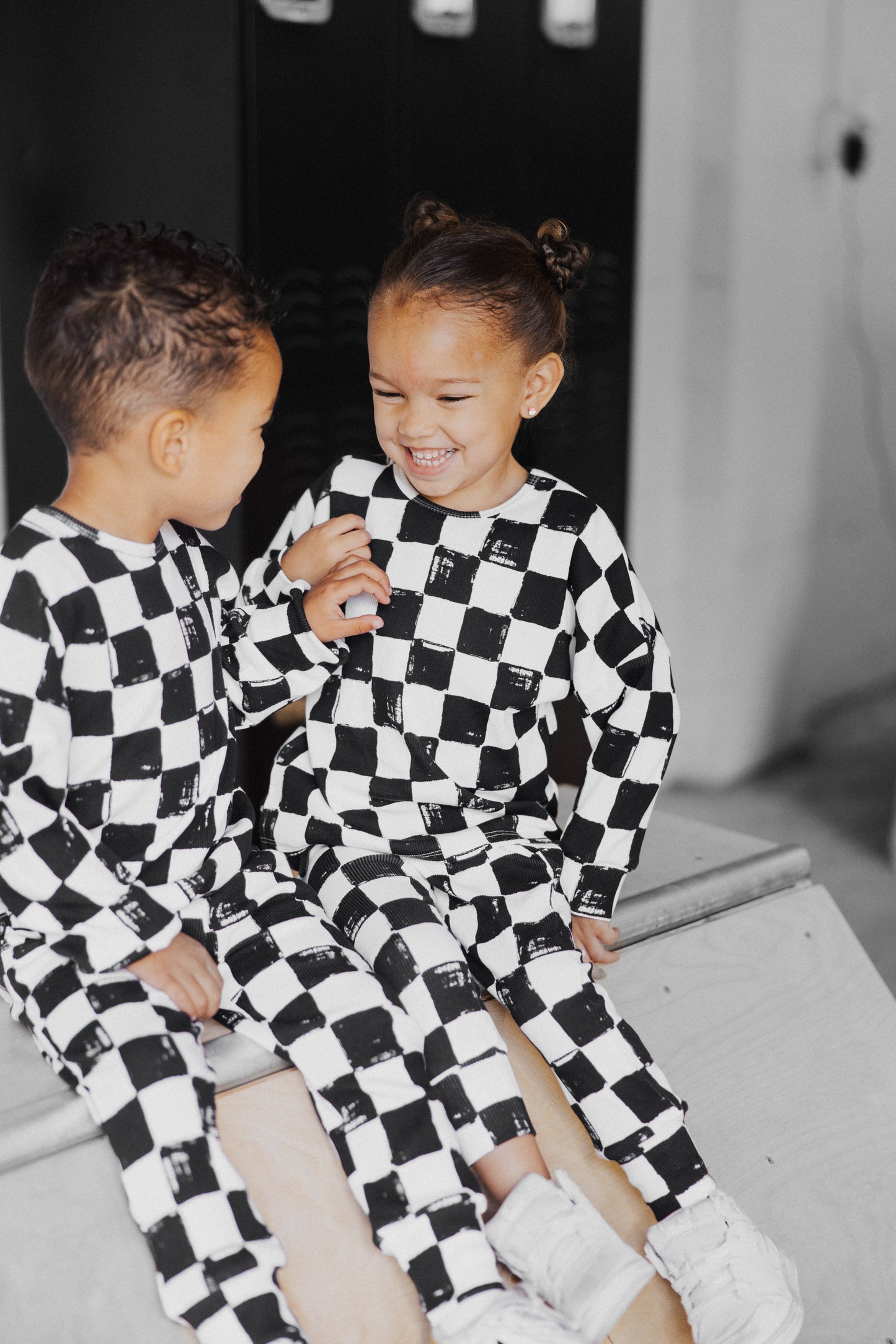 Organic Ribbed Set in Vintage Venice