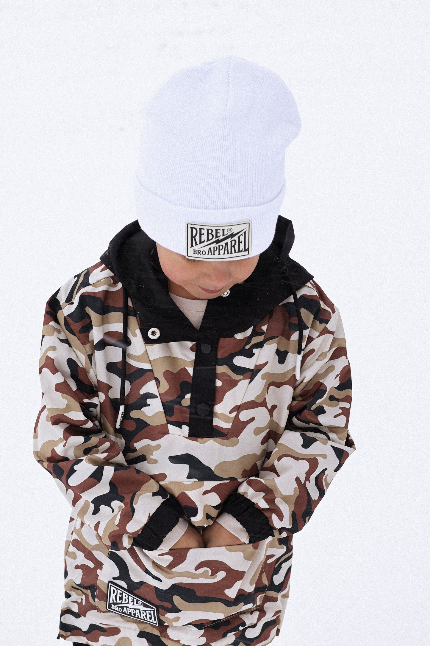 Pullover Windbreaker in Ranger