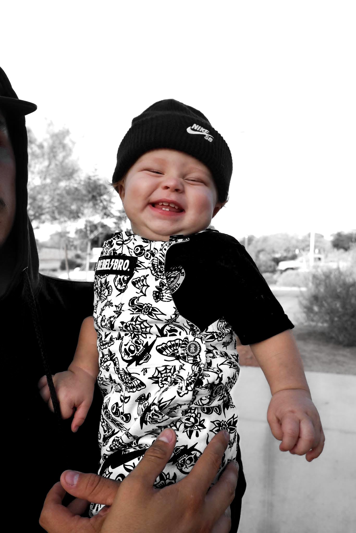 Cut Off Overalls in Bad Boy