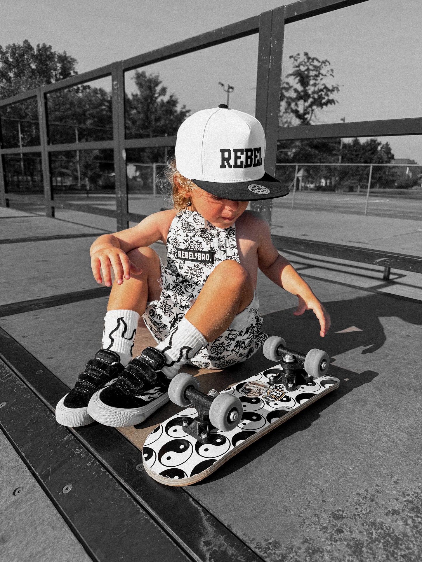 Cut Off Overalls in Bad Boy