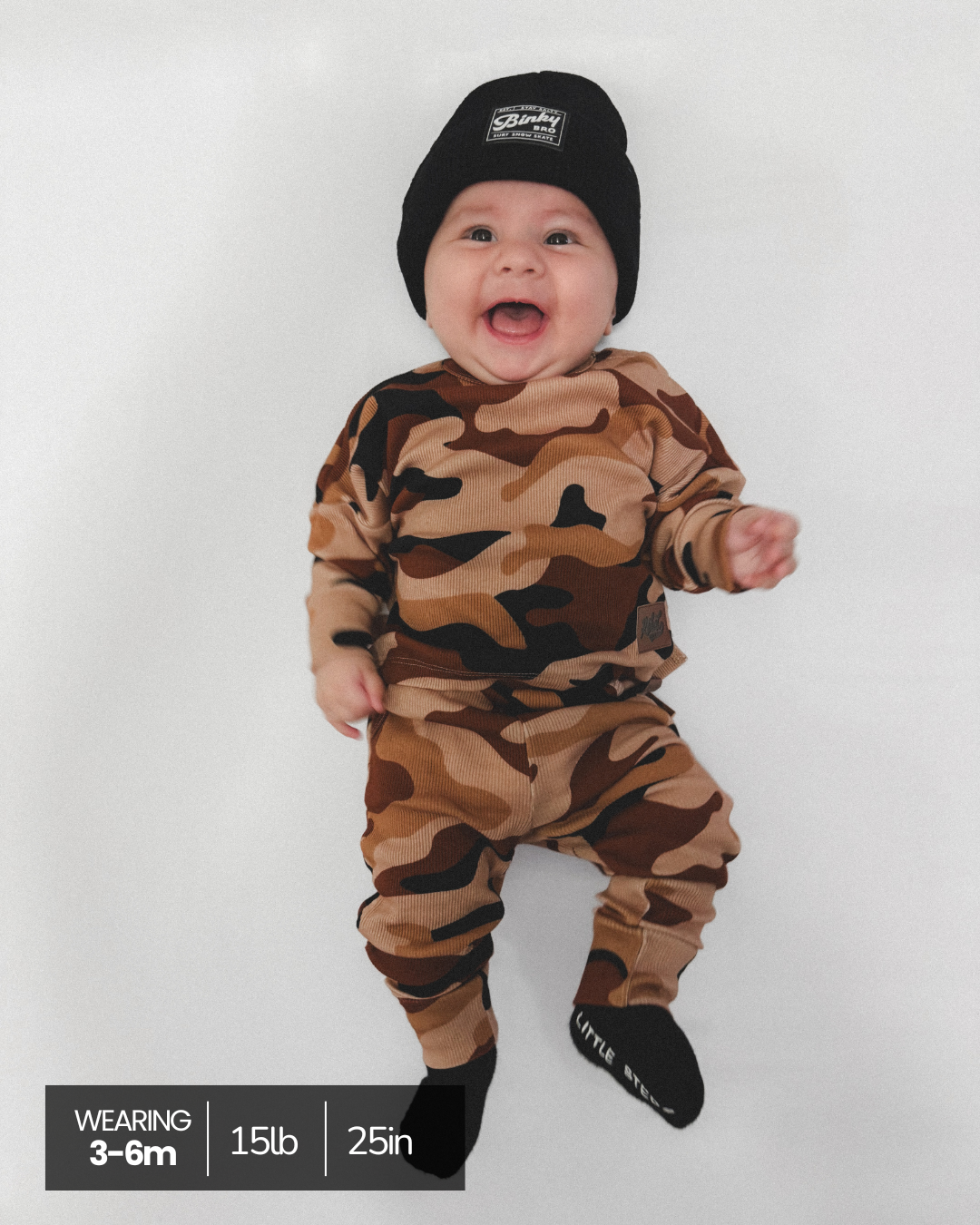 Organic Ribbed Set in Ranger