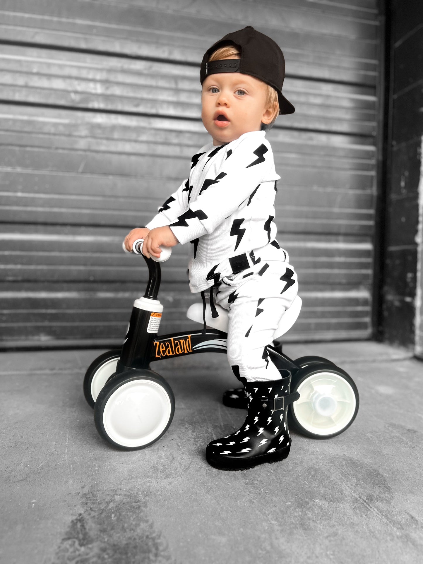 Organic Ribbed Set in Bowie