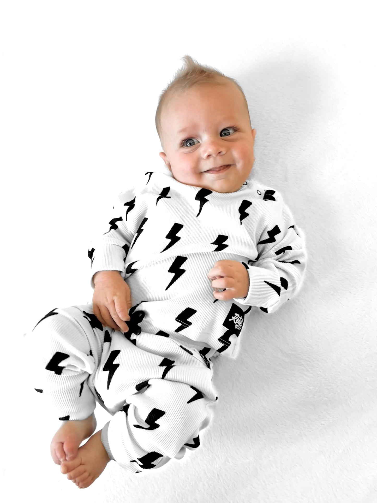 Organic Ribbed Set in Bowie