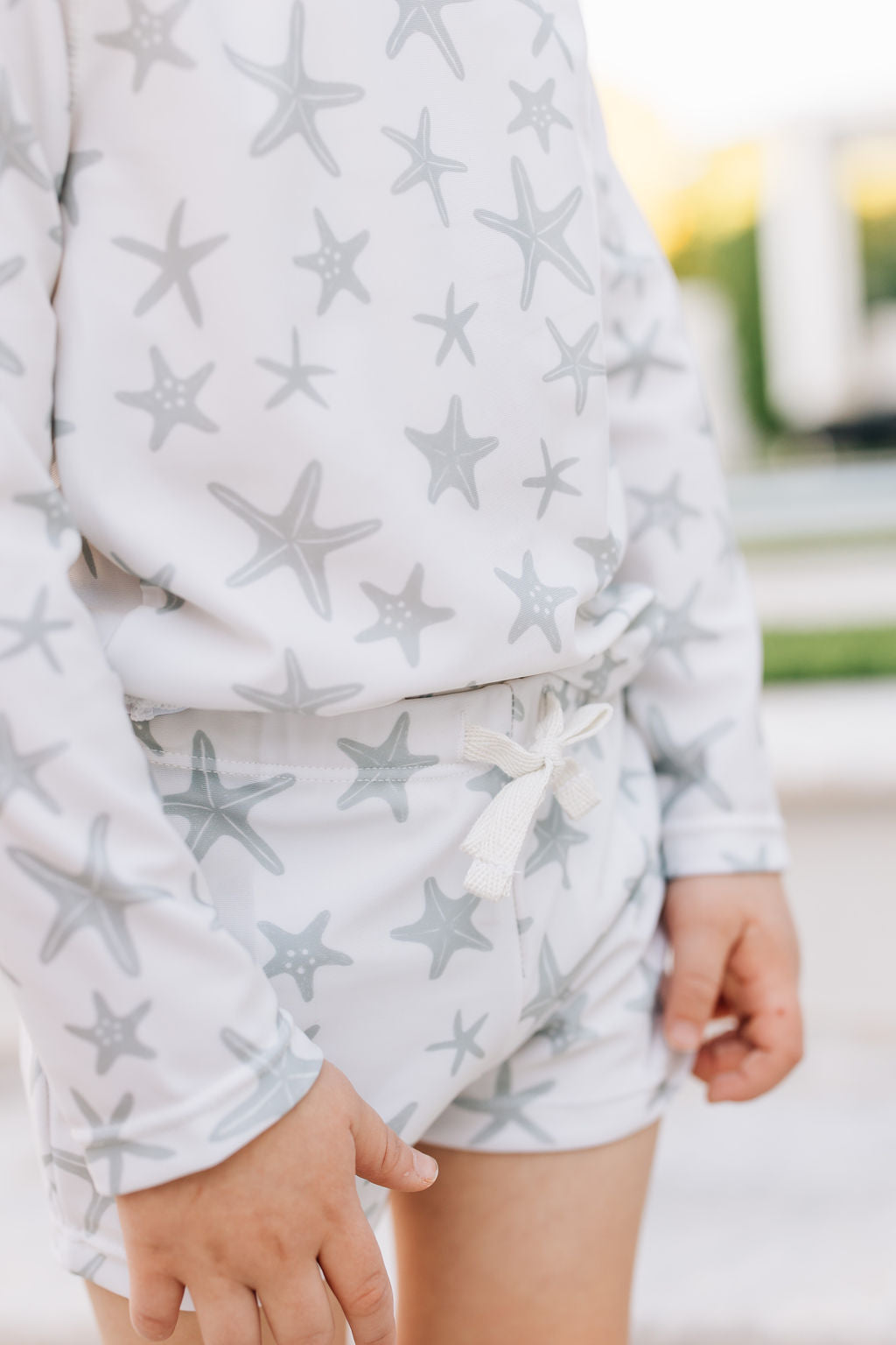 Star Fish Long Sleeve Swim Set