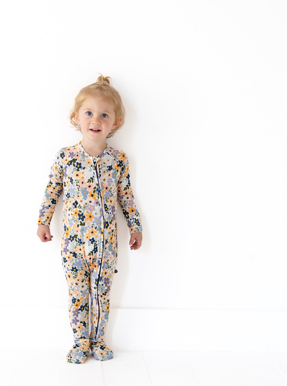 FLOWER CHILD | ZIP ROMPER
