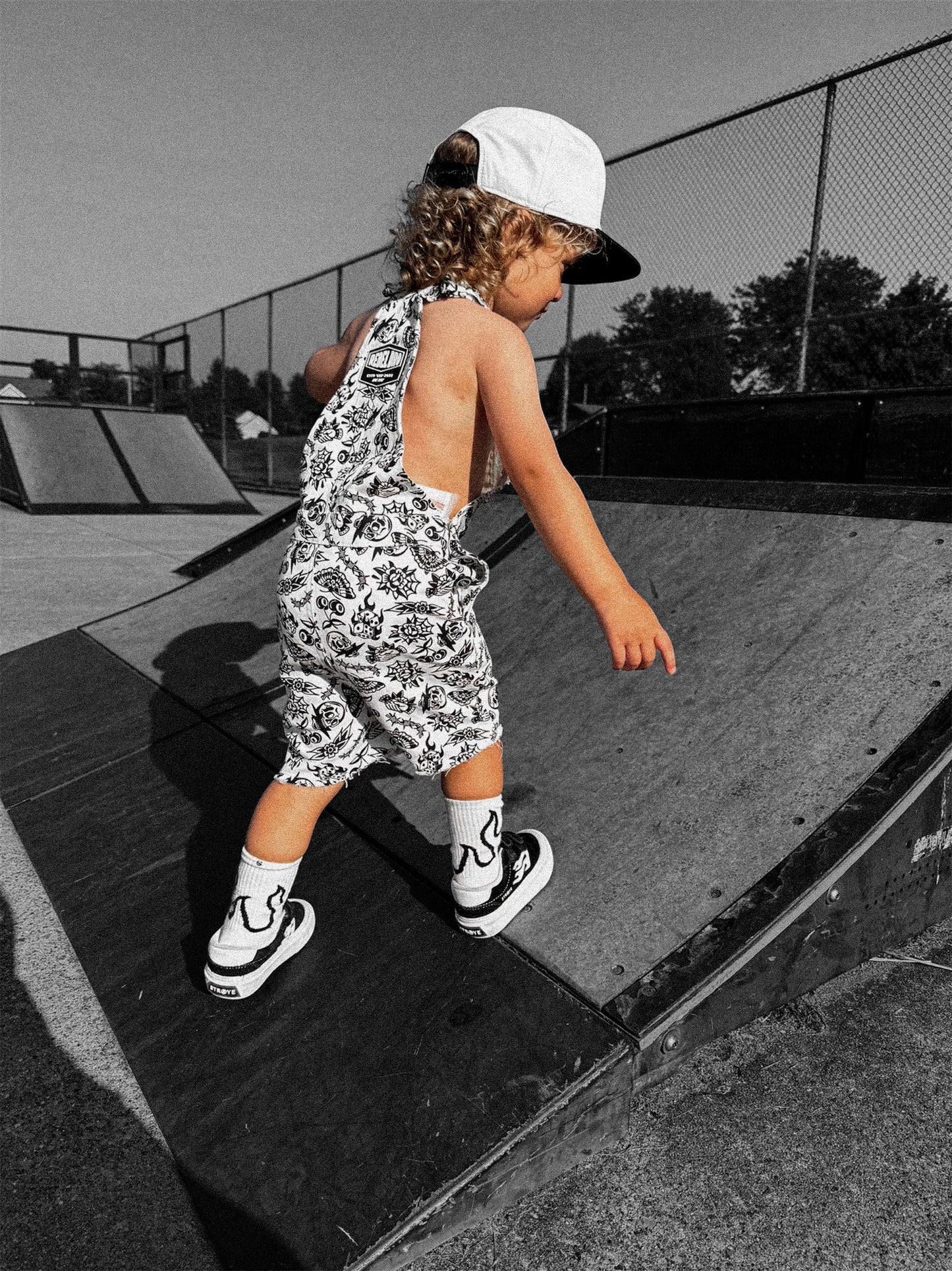 Cut Off Overalls in Bad Boy