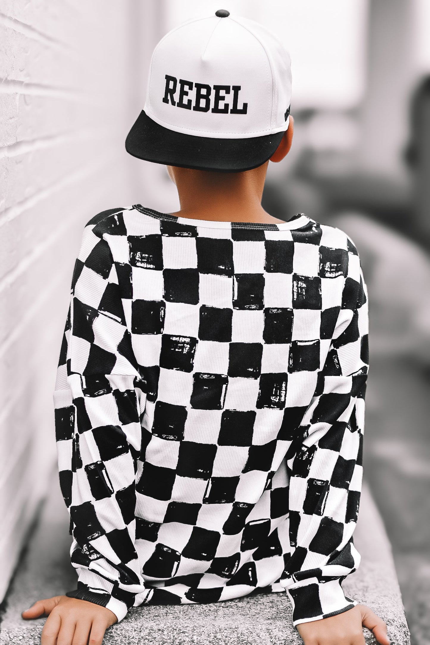 Organic Ribbed Set in Vintage Venice