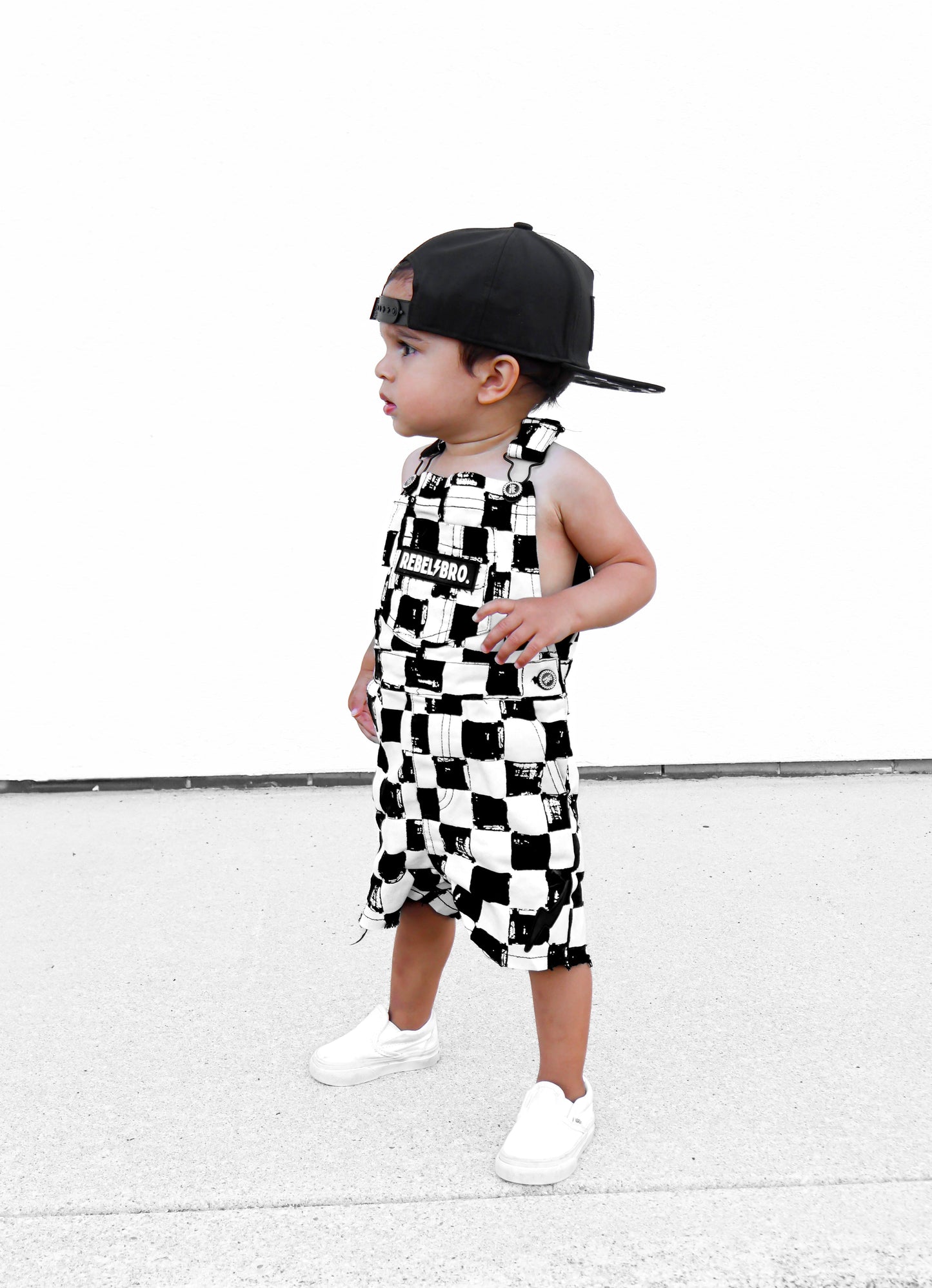 Cut Off Overalls in Vintage Venice