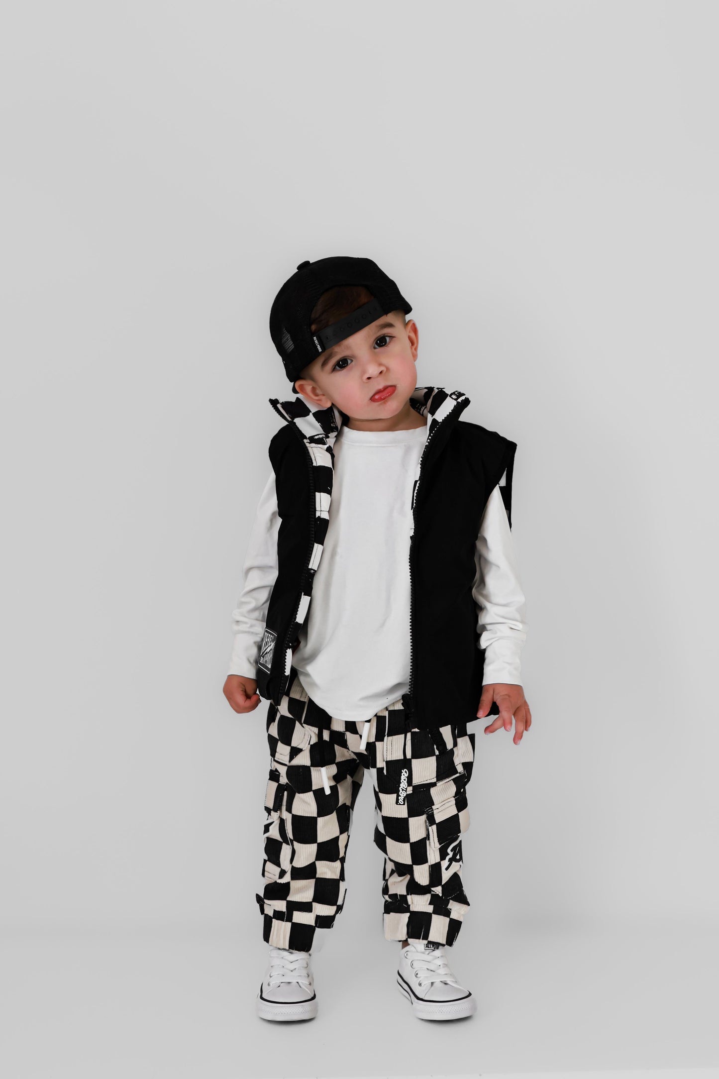 Reversible Puffer Vest in Vintage Venice