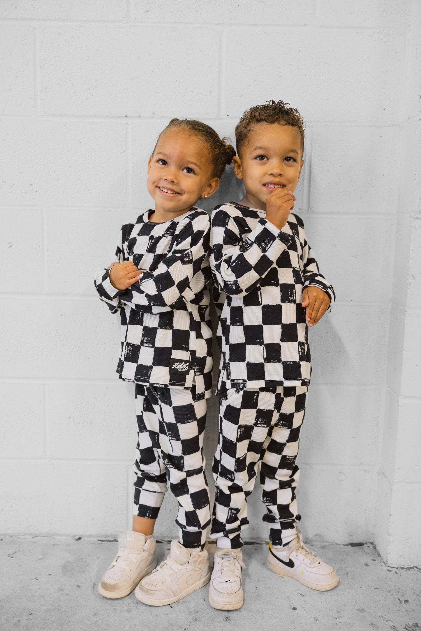 Organic Ribbed Set in Vintage Venice