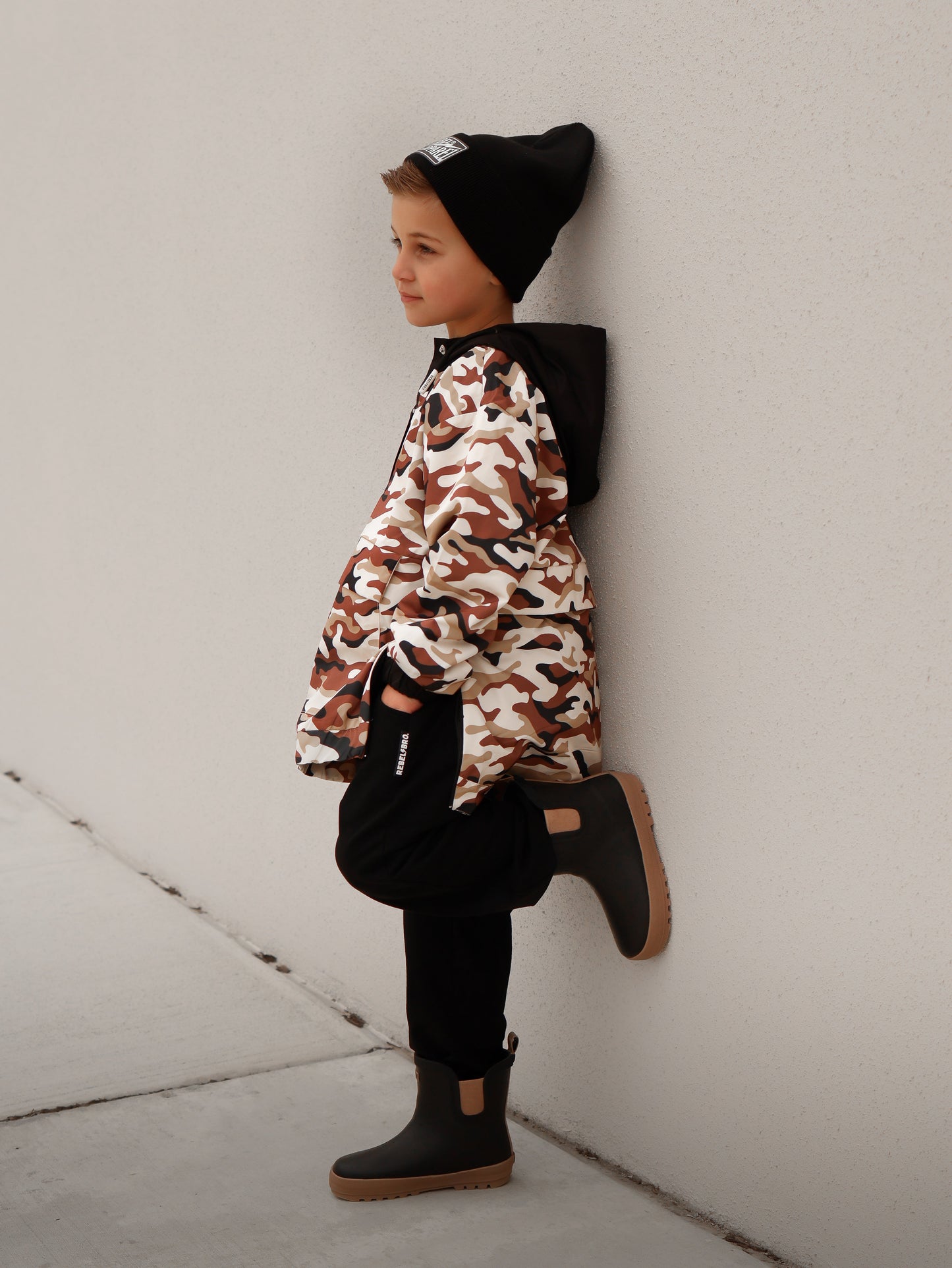 Pullover Windbreaker in Ranger