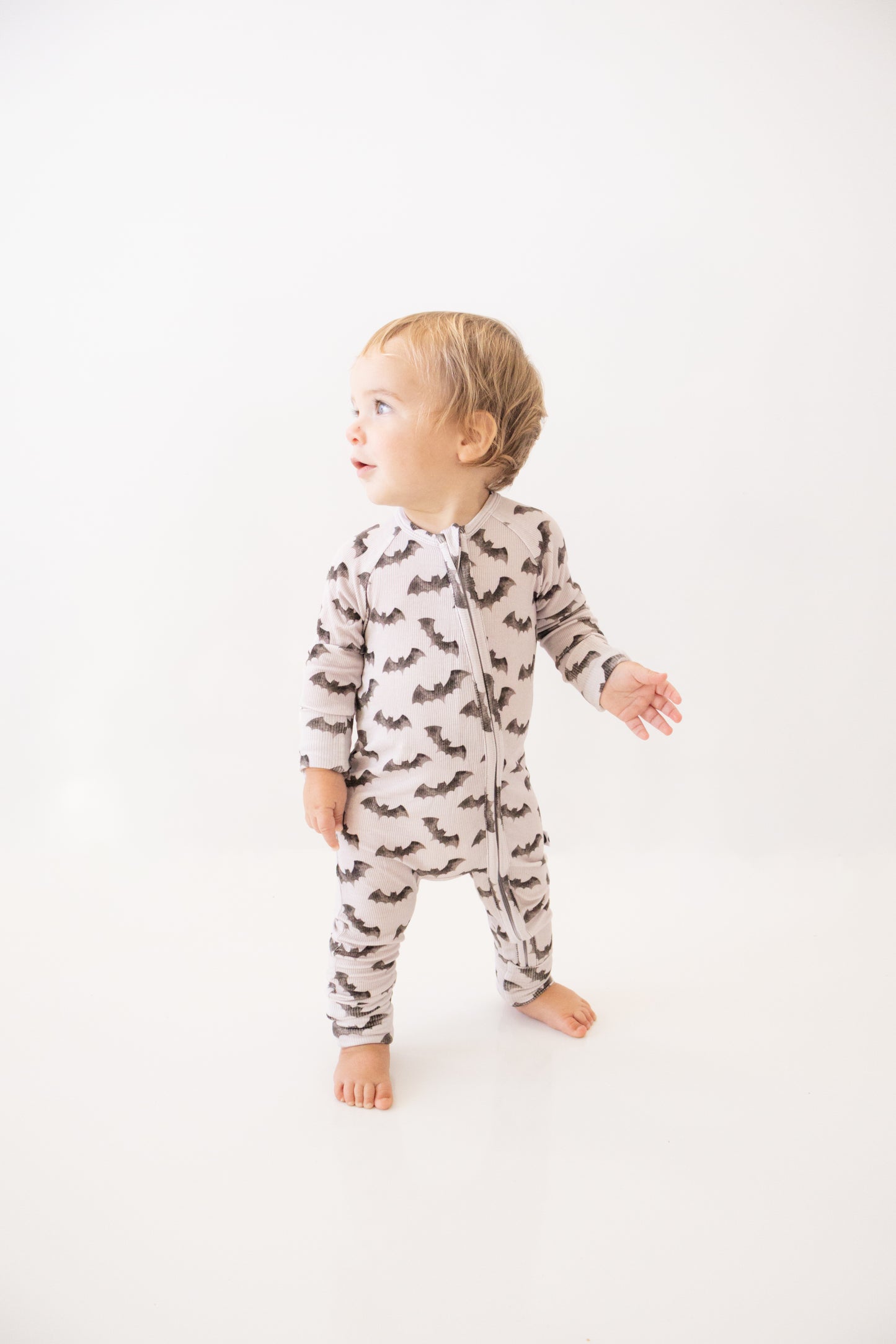 BATS | ZIP ROMPER